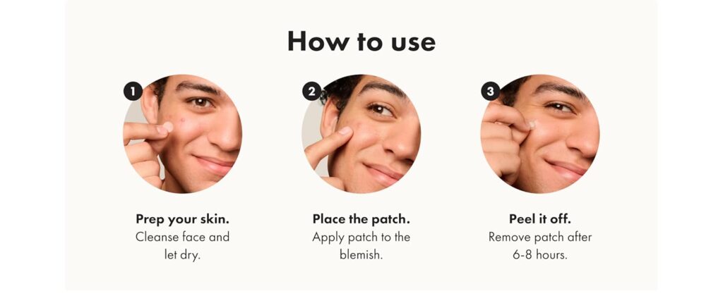 Mighty Patch™ Original patch from Hero Cosmetics – The #1 Hydrocolloid Acne Pimple Patch for Shrinking Zits and Whiteheads in 1 use; Nighttime Spot Stickers for Face skin